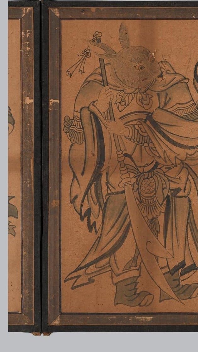 토끼띠 수호신 민화